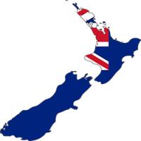 New Zealand map