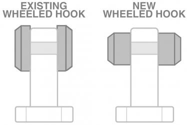 wheeled hook drawings